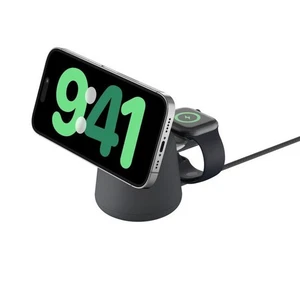 Belkin BoostCharge Pro 2-in-1 Wireless Qi2 Charging Dock + 30W USB-C PSU + USB-C - Picture 1 of 1