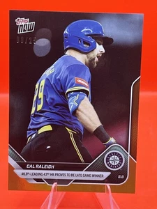Cal Raleigh 2025 Topps Now #534 Orange Foil 08/25 43rd HR Game Winner Big Dumper - Bild 1 von 2