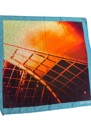 PAUL SMITH RARE Pattern Silk Pocket Square - Image 1 of 3