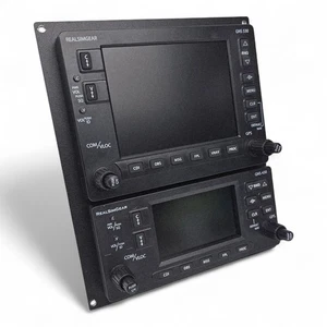 RealSimGear GNS430 + GNS530 & Custom Flat Mount - Flight Sim Hardware - Bild 1 von 6