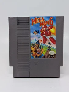 Nintendo NES Mega Man 6 Authentic Cart Only - Bild 1 von 3