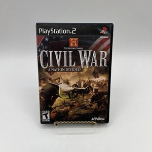 The History Channel: Civil War A Nation Divided (PlayStation 2, 2006) CIB - Picture 1 of 6