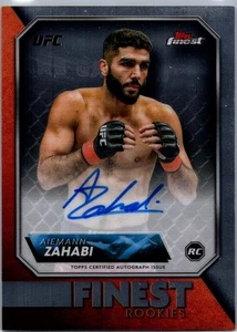 2024 Topps Finest UFC | Aiemann Zahabi #RFA-AZ | Rookie Finest Autograph - Bild 1 von 2
