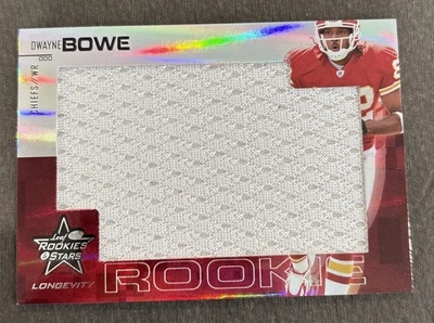 2007 Leaf дебютантов и звезд новичков Jumbo Jerseys /50 Дуэйн Боу #229 RC - Изображение 1 из 2