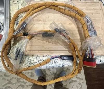 全新原始设备制造商 CAT 135-1822 1351822 D9R 右手主平台线束组件 — 第 1/4 张图片