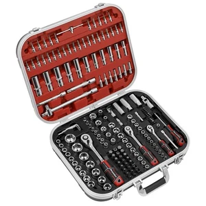 Métrico Enchufe y Broca Juego 172pc 0.6cm 1cm 1.3cmSq Drive Walldrive Sealey - Imagen 1 de 7