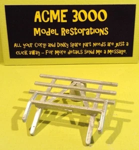 Corgi GS5 Agricultural Gift Set Reproduction Repro White Metal Trailer Side Rave - Picture 1 of 2