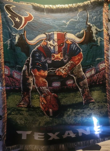 Houston Texan Blanket Throw Cover