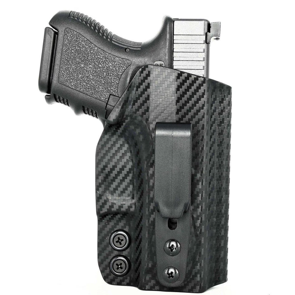 Tuckable IWB Holster fits: Glock 26 27 33 (Optic Ready) - Rounded Gear - Image 1 of 4