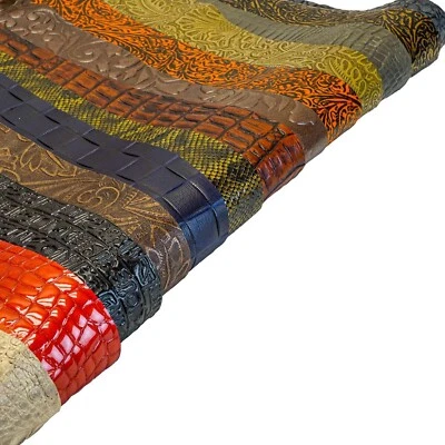 Assorted Embossed Leather Bundle 30 Sq Ft – Springfield Leather - Image 1 of 4