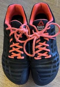 Reebok CrossFit Nano 3.0 Black/Fluoresc Orange 8.5 Womens, VGC Comfy - Picture 1 of 9