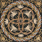 Arabian Abstract Palm Tree Motif Garden Home Decor Marble Mosaic