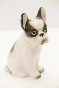 Rare Vintage ATQ Boston Terrier Dog Liquor Bottle Decanter Cork Stopper c. 1930s - Picture 1 of 9