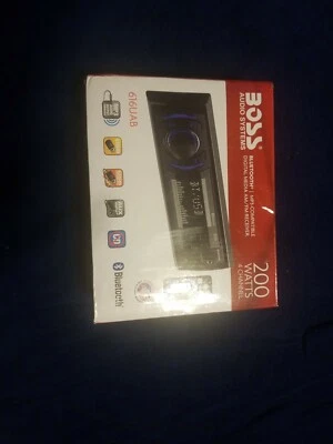 BOSS Audio Systems 616UAB Multimedia Car Stereo - Single Din LCD Bluetooth Au... - Image 1 of 3