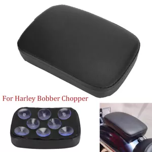 Almohadilla de pasajero rectangular para motor asiento 8 almohadilla de ventosa apta para Harley - Imagen 1 de 8