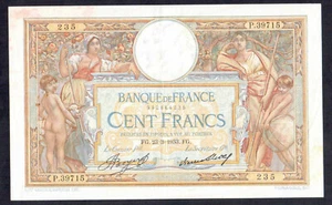 Billet de 100 Francs Luc Olivier Merson 23-03-1933 SUP ( L 042 ) - Picture 1 of 2