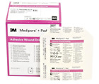 50 x 3M Medipore + Pad Adhesive Wound Dressing 5cm x 7.2cm Sterile 1 Box
