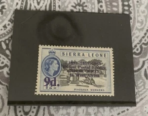 Sierra Leone Stamp. 1963 overprinted Centenary of Oldest Postal Service - Picture 1 of 1