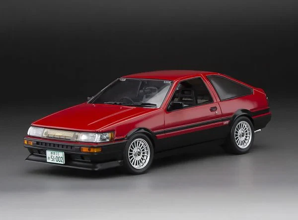 Sunstar 51002 1/24 1985 Toyota Corolla Levin (AE86) - Rosso/Nero - Immagine 1 di 1