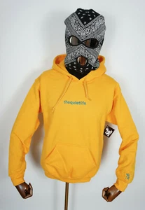The Quiet Life Hoodie Hooded Sweatshirt Origin Embroidered Gold in S - Picture 1 of 1