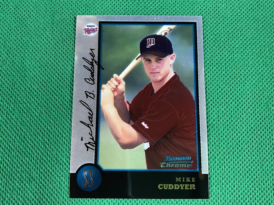 1998 Bowman Chrome #148 Mike Cuddyer RC Rookie Minnesota Twins - Image 1 of 1