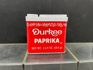 Durkee Paprika 1 1/4oz Tin Empty - Picture 1 of 8