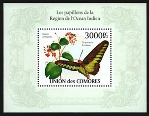 Comoras 2009 - Mi-Nr. Bloque 569 ** - MNH - Mariposas / Mariposas - Imagen 1 de 1