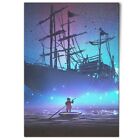 A1 - Ghost Magical Ship Pirate Fantasy Poster 59.4x84.1cm180gsm Print #14022