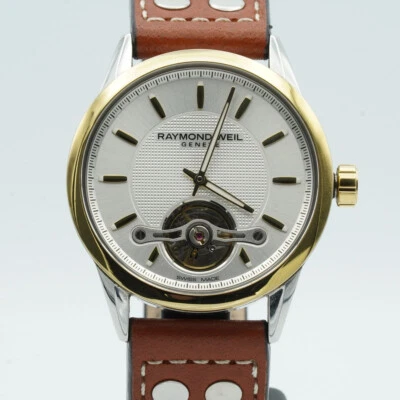 Raymond Weil Freelancer Automático Corazón Abierto Reloj Hombre Acero 2780 Vintage RW061 Foto 1 de 4