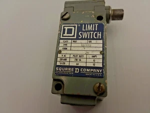 INTERRUPTOR DE LÍMITE CUADRADO D 9007-B61B2 10A 120-600VAC SERIE PILOT DUTY A  - Imagen 1 de 4