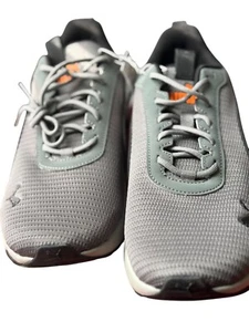 Puma Men's Zip C Sneakers Gray Lightweight & Breathable Athletic Running Shoes - Picture 1 of 8