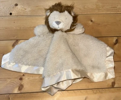 Manta de seguridad Cloud Island bebé Lovey cabeza de león felpa con ribete satinado  Foto 1 de 4