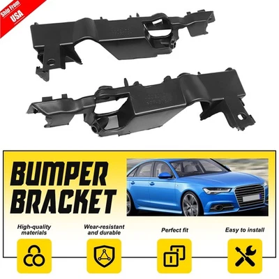 NUEVO juego de soportes de retención de parachoques para conductor y pasajero delantero Audi A6 2012-2018 Foto 1 de 4
