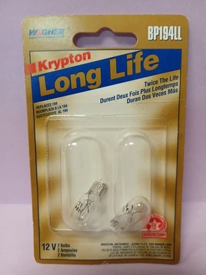 Wagner BP194LL Bombilla Multiusos Larga Vida (2 BOMBILLAS) / REEMPLAZA 194 Foto 1 de 2