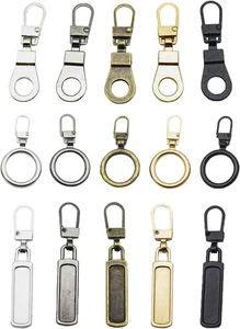 Cerniera Tira Sostituzione15 PCS, Kit Riparazione Cerniera Rimovibile Senza Attr - Foto 1 di 12