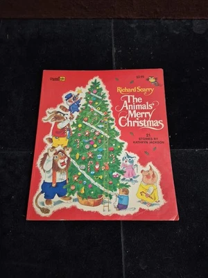 The Animals' Merry Christmas Richard Scarry Kathryn Jackson 1972 - Image 1 of 3