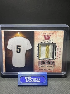 SportKings Vol. 3 Jeff Bagwell Legends Memorabilia Game Worn Ser.# 30/50-Astros - Picture 1 of 6