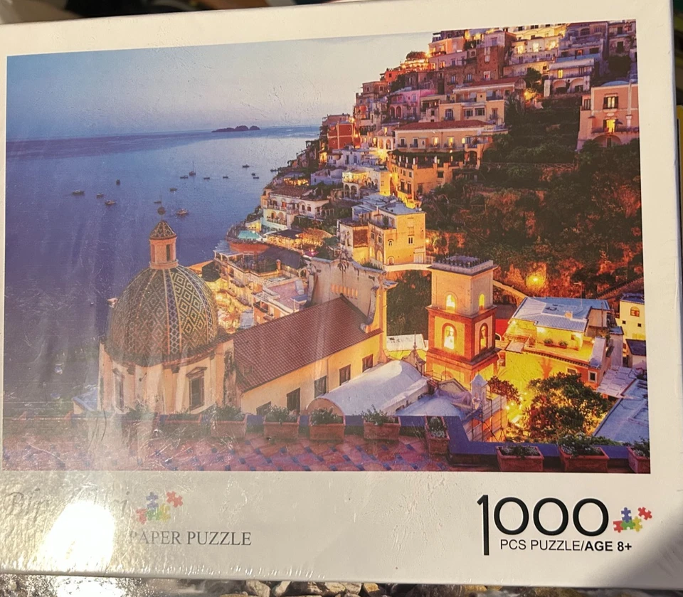 Blppldyci High quality Paper Puzzle Night Sea View New/Sealed - Image 1 of 1