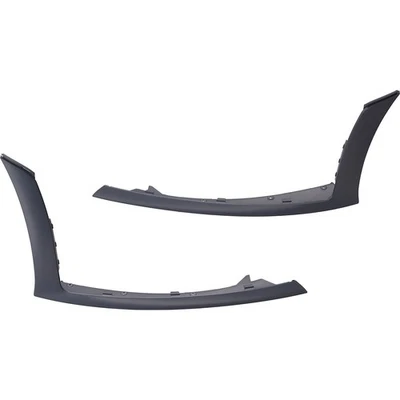 Pair Set of 2 Bumper Face Bar Trims Molding Step Pads Front Driver & Passenger - Image 1 of 4