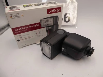Metz 44 AF-1 Digital Flash for Olympus Panasonic Leica fully tested Cameras - Image 1 of 4