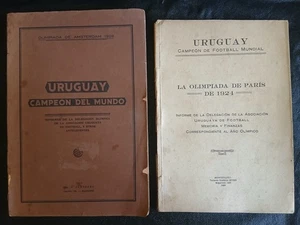 RARE AUF Reports: Uruguay 1924 & 1928 Olympic Football Champion Documents - Picture 1 of 24