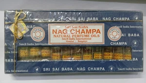SRI SAI BABA NAG CHAMPA NATURAL PERFUME OILS | 6 & 12 BOTTLES | 3 ml Each - Picture 1 of 3