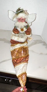 MARK ROBERTS ASPEN WOOD FAIRY 27" STOCKING NEVER USED  TAGS ATTACHED - Picture 1 of 7