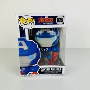 Funko Pop! Avengers Mech Strike Captain America 829 Vinyl Figure BobbleHead - Picture 1 of 6