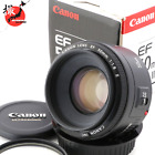 Tested! Canon EF 50mm f/1.8 II AF Standard Fixed Lens EOS Camera Mint Box JAPAN