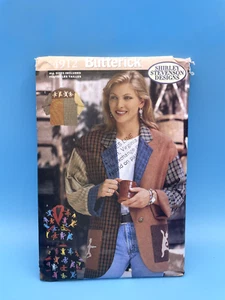 UNCUT 1997 #4912 Butterick Shirley Stevenson pattern - Jacket - All Sizes - Imagen 1 de 4