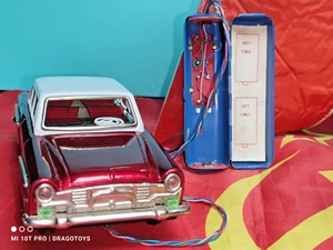 VINTAGE TOY CAR SHANGHAI SEDAN 471 ME 746 CHINA 60'S TOY BATT. OPERATED REMOTE - Picture 1 of 24