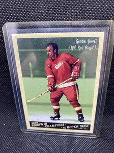 2009 Goodwin Champions Preview Gordie Howe GCP-5  Red Wings