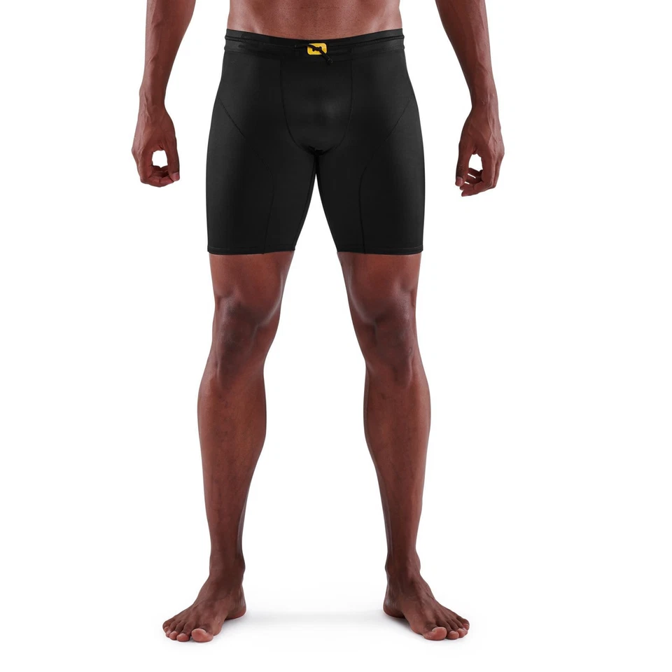 Skins Series-5 Mens Compression Powershorts (Black) HOT BARGAIN - Image 1 of 4