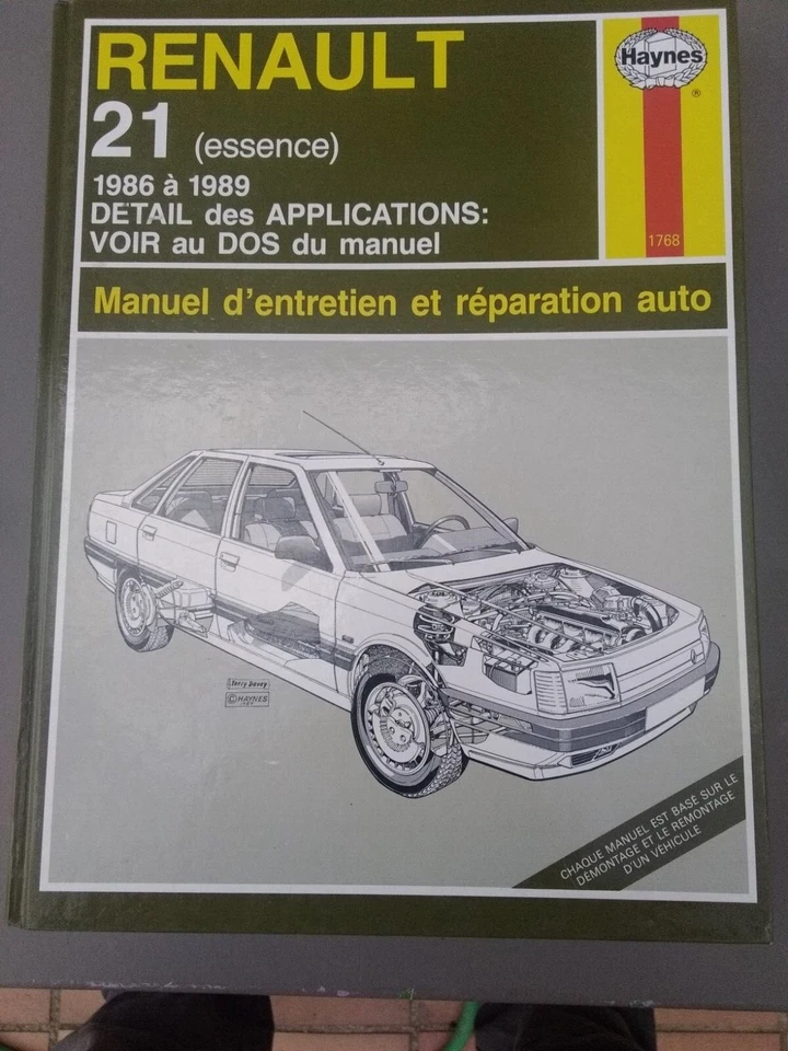 revue technique R21 (manuel d'entretien et réparation) - Photo 1/1